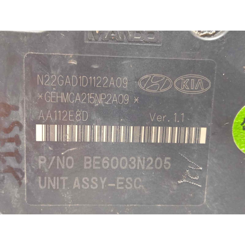 Recambio de abs para kia carens ( ) concept referencia OEM IAM 58910A4810 BE6003N205 60BH6013N201