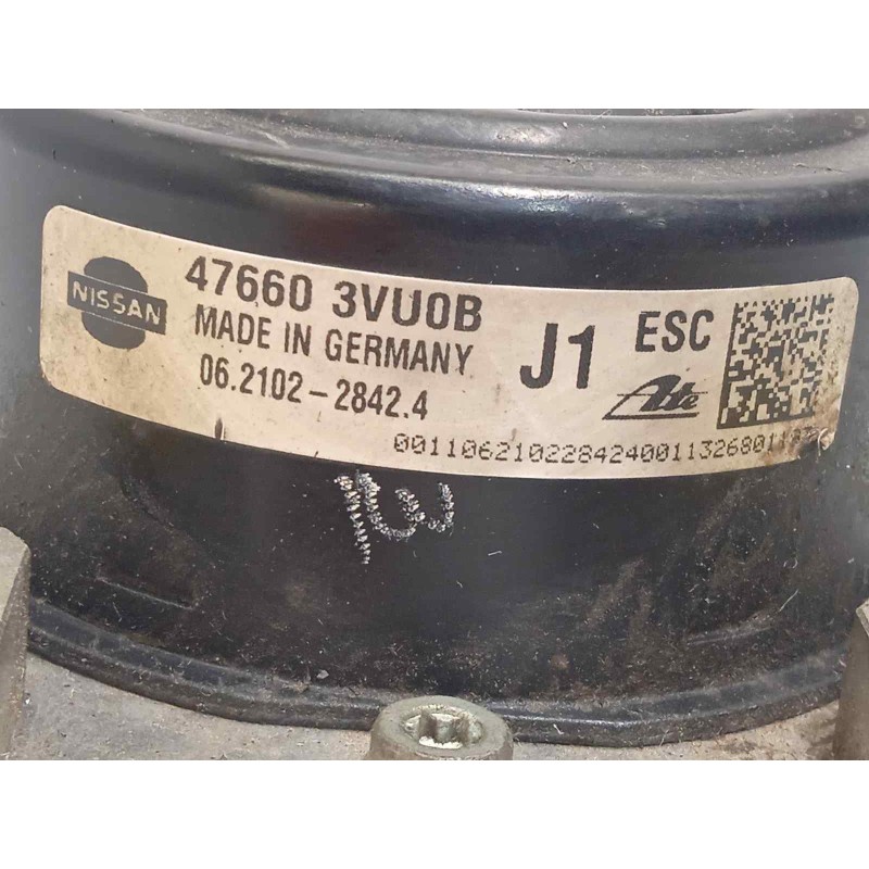 Recambio de abs para nissan note tekna sport referencia OEM IAM 476603VU0B 28515621003 06210228424