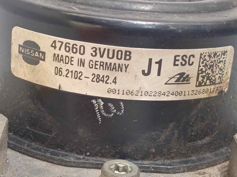 Recambio de abs para nissan note tekna sport referencia OEM IAM 476603VU0B 28515621003 06210228424
