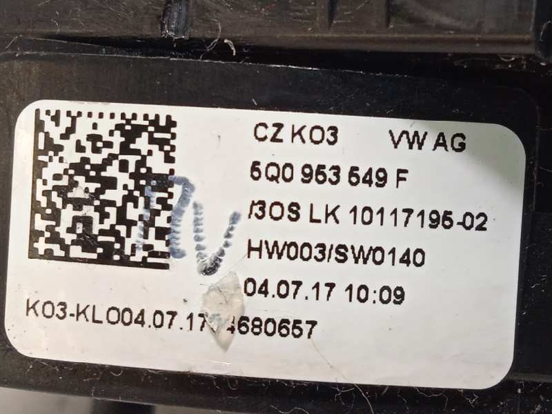 Recambio de anillo airbag para seat leon (5f1) 1.4 16v tsi referencia OEM IAM 5Q0953549F  