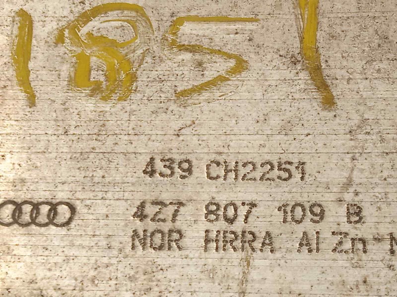 Recambio de refuerzo paragolpes delantero para audi allroad quattro (4b5) 2.5 tdi (132kw) referencia OEM IAM 4Z7807109B  