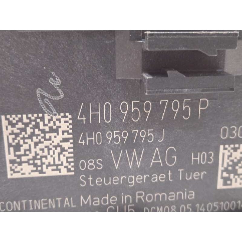 Recambio de centralita confort para porsche panamera gts referencia OEM IAM 4H0959795P  