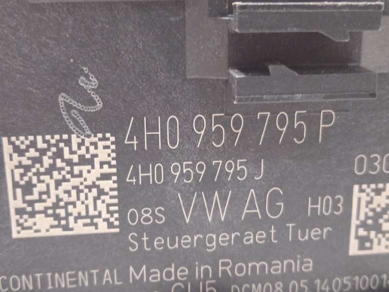 Recambio de centralita confort para porsche panamera gts referencia OEM IAM 4H0959795P  