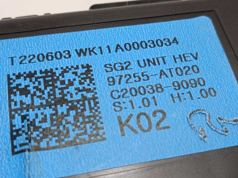 Recambio de modulo electronico para kia e - niro hibrido referencia OEM IAM 97255AT020  