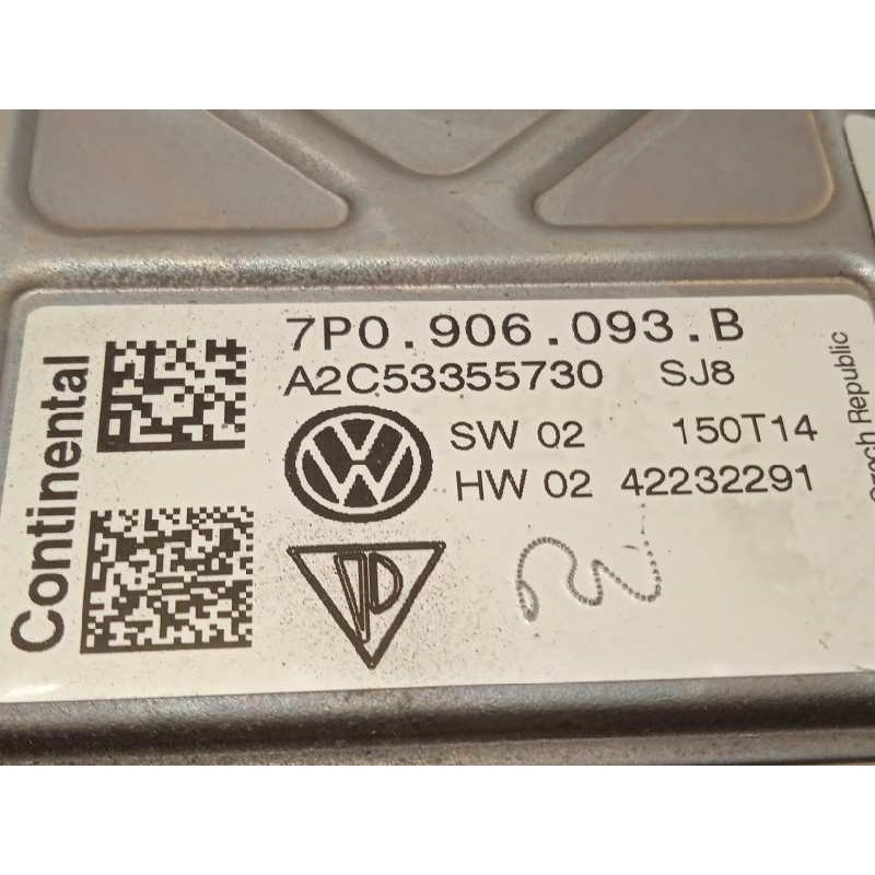 Recambio de centralita bomba combustible para porsche panamera gts referencia OEM IAM 7P0906093B  A2C53355730