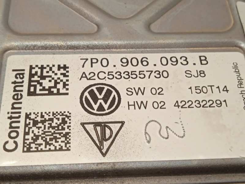 Recambio de centralita bomba combustible para porsche panamera gts referencia OEM IAM 7P0906093B  A2C53355730