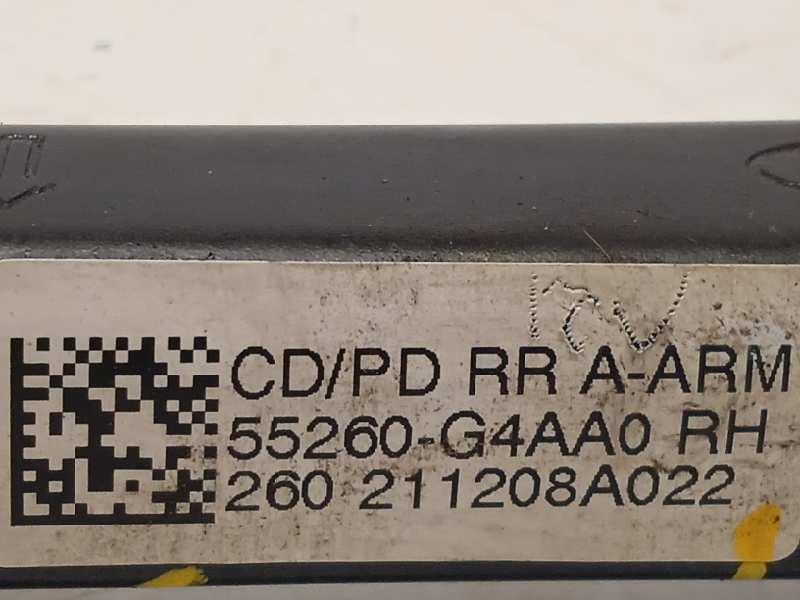 Recambio de brazo suspension inferior trasero derecho para kia xceed 1.0 tgdi cat referencia OEM IAM 55260G4AA0  
