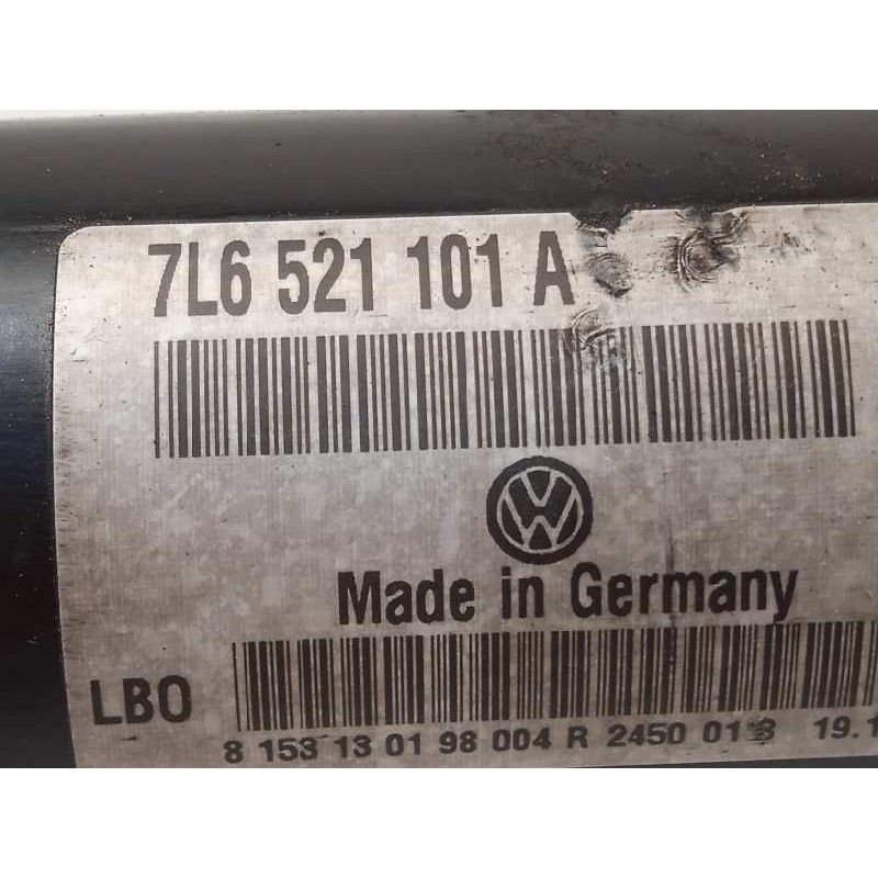Recambio de transmision central delantera para volkswagen touareg (7la) tdi v10 referencia OEM IAM 7L6521101A  