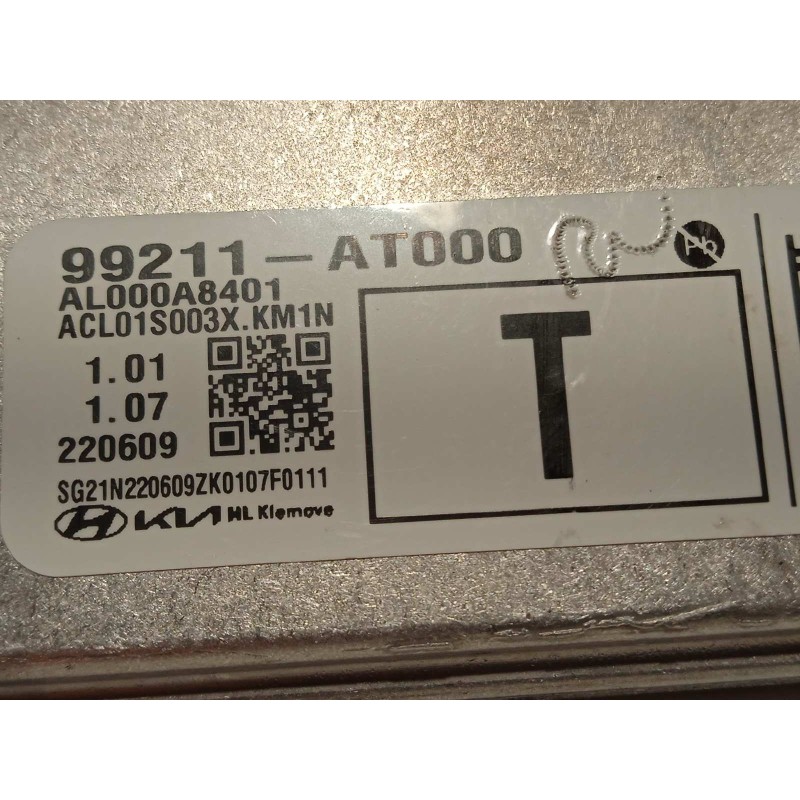 Recambio de modulo electronico para kia e - niro hibrido referencia OEM IAM 99211AT000  