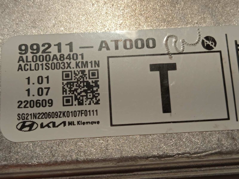 Recambio de modulo electronico para kia e - niro hibrido referencia OEM IAM 99211AT000  