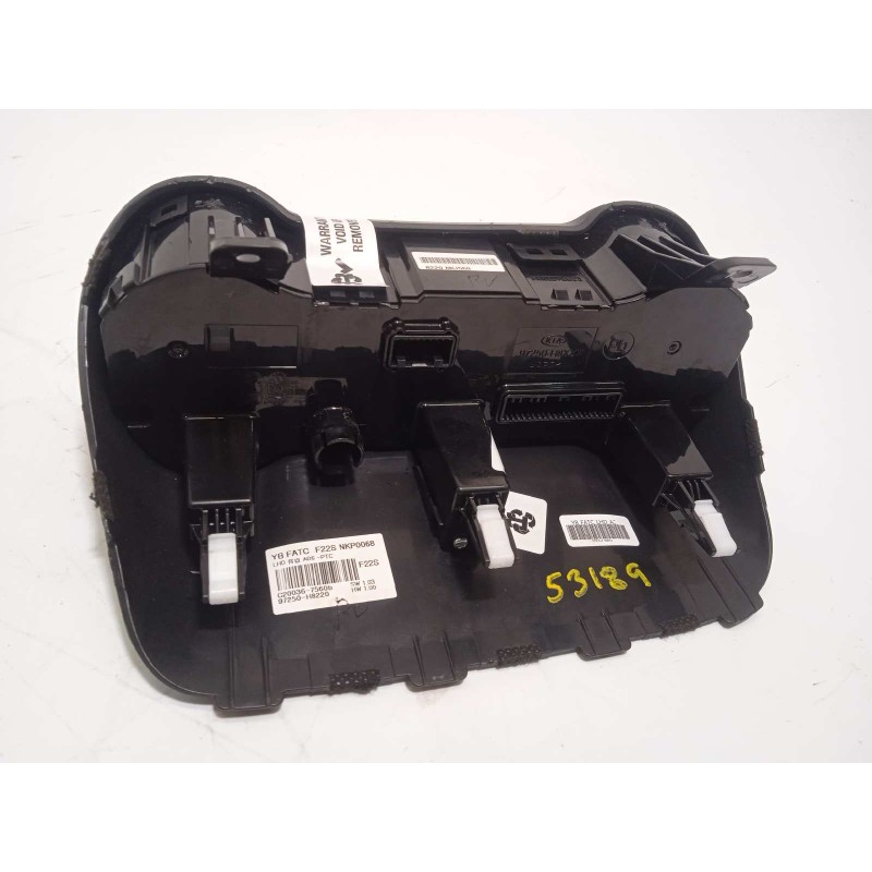 Recambio de mando climatizador para kia stonic (ybcuv) 1.2 cat referencia OEM IAM 97250H8220  97250H8220SA1