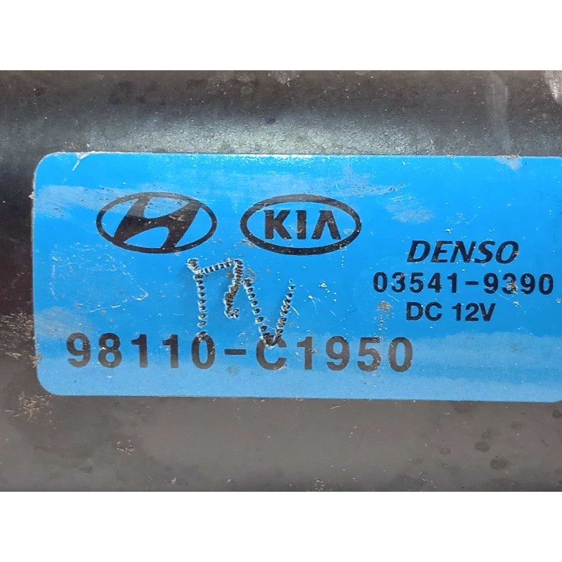 Recambio de motor limpia delantero para kia stonic (ybcuv) 1.2 cat referencia OEM IAM 98110C1950  