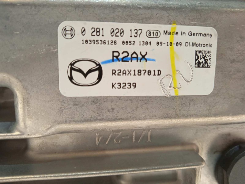 Recambio de centralita motor uce para mazda cx-7 (er) active referencia OEM IAM R2AX18701D  0281020137