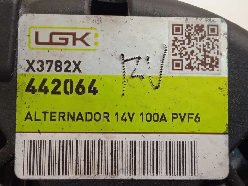 Recambio de alternador para opel astra gtc 1.7 16v cdti referencia OEM IAM 442064 98031154 X3782X