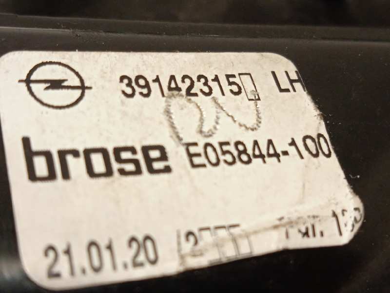 Recambio de elevalunas delantero izquierdo para opel astra k lim. 5türig 1.2 referencia OEM IAM 39142315  