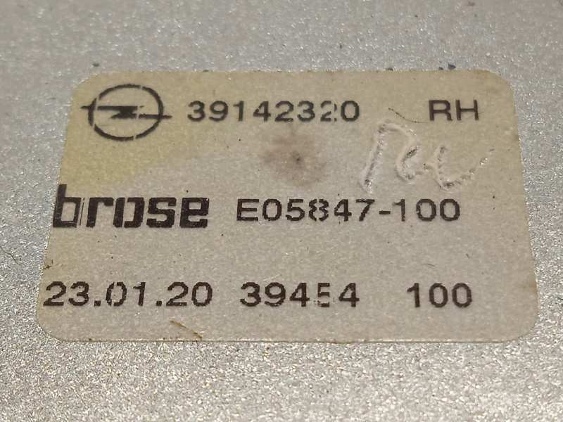 Recambio de elevalunas trasero derecho para opel astra k lim. 5türig 1.2 referencia OEM IAM 39142320  