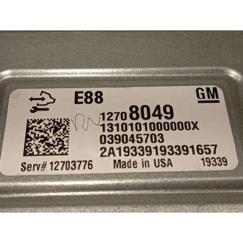 Recambio de centralita motor uce para opel astra k lim. 5türig 1.2 referencia OEM IAM 12708049  