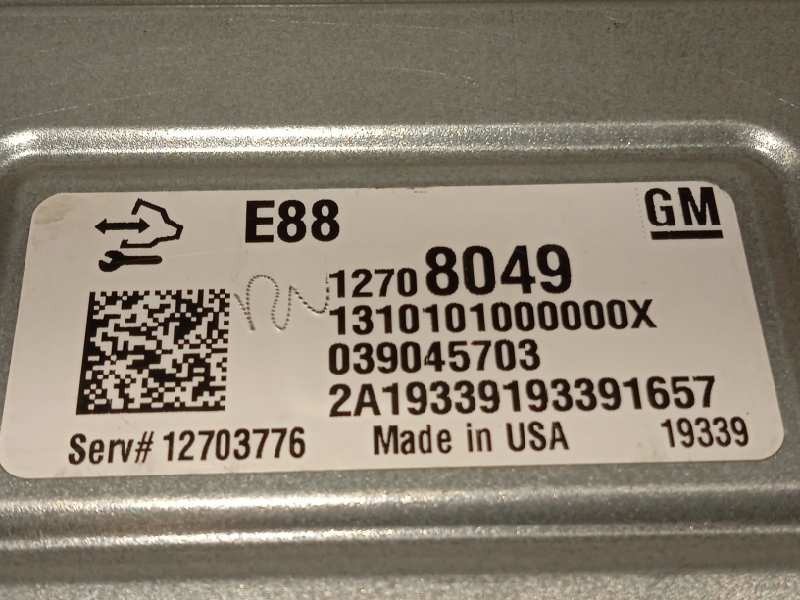 Recambio de centralita motor uce para opel astra k lim. 5türig 1.2 referencia OEM IAM 12708049  