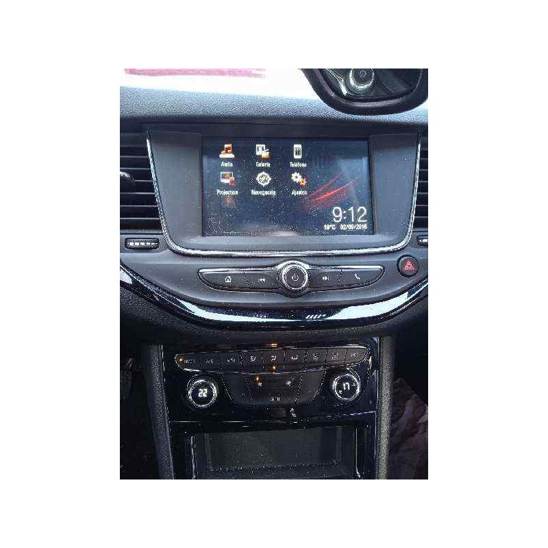Recambio de pantalla multifuncion para opel astra k lim. 5türig 1.2 referencia OEM IAM 39217909  555343750