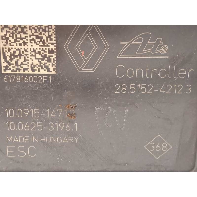 Recambio de abs para dacia dokker stepway referencia OEM IAM 476600078R 28515242123 10022006554