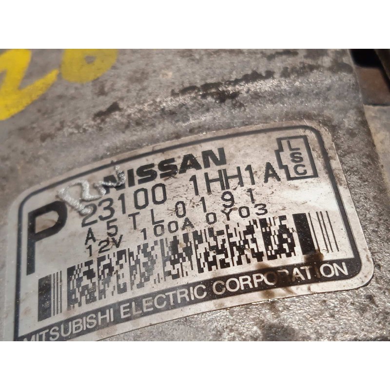 Recambio de alternador para nissan micra (k13) 1.2 cat referencia OEM IAM 231001HH1A  A5TL0191