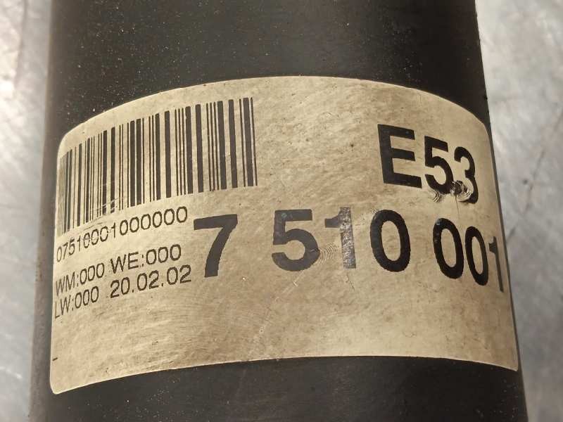 Recambio de transmision central para bmw x5 (e53) 3.0d referencia OEM IAM 7510001  26107510001