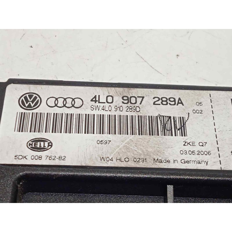 Recambio de centralita confort para audi q7 (4l) 3.0 tdi referencia OEM IAM 4L0907289A  5DK00876282