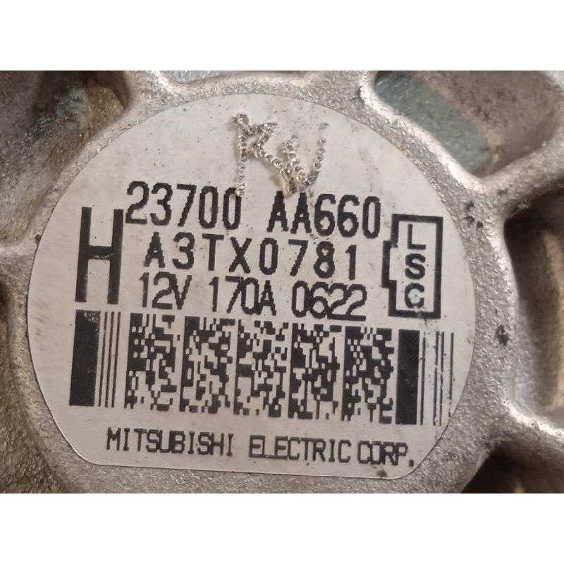 Recambio de alternador para subaru legacy kombi/outback b14 outback limited referencia OEM IAM 23700AA660  A3TX0781