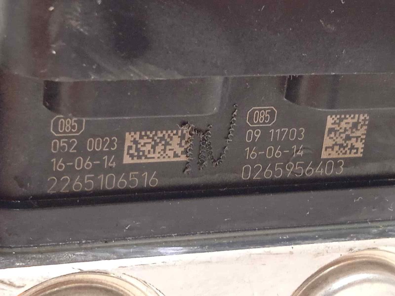 Recambio de abs para renault captur intens referencia OEM IAM 476601203R 2265106516 269722