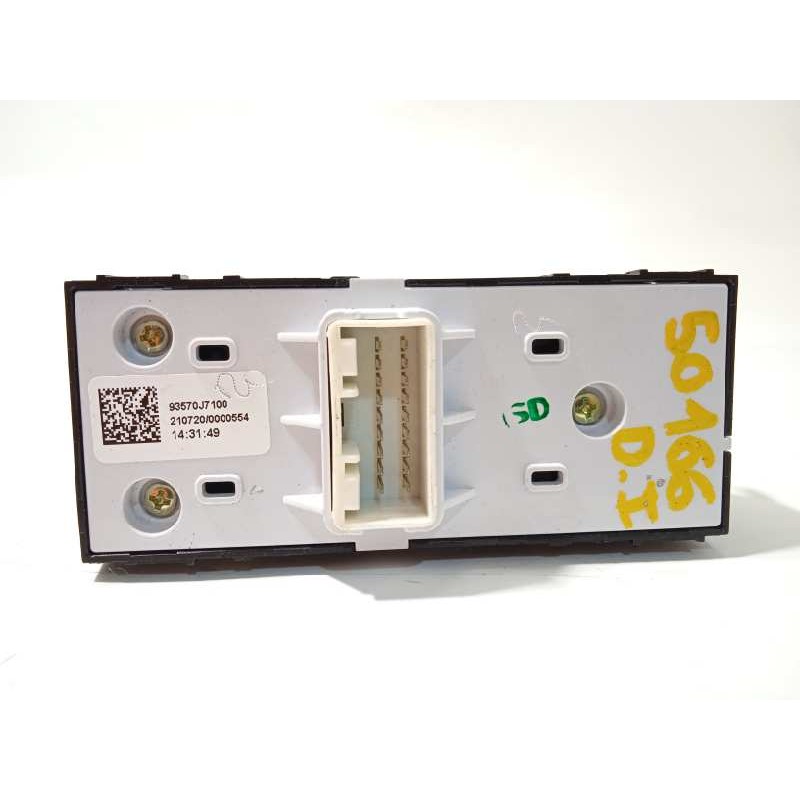 Recambio de mando elevalunas delantero izquierdo para kia ceed 1.4 tgdi cat referencia OEM IAM 93570J7100  93570J7100WK