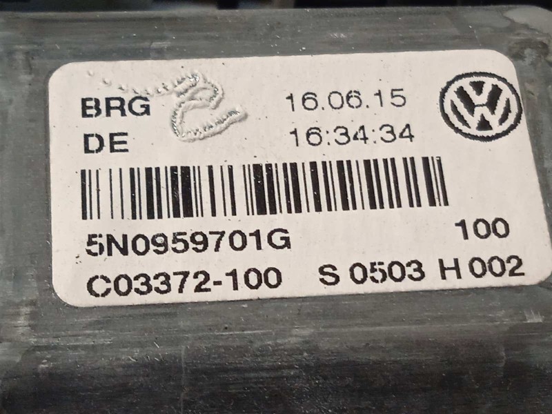 Recambio de elevalunas delantero izquierdo para volkswagen tiguan (5n2) t1 bluemotion referencia OEM IAM 5N1837461 5N0837755 5N0