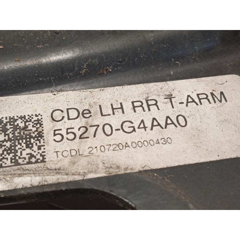 Recambio de brazo suspension inferior trasero izquierdo para kia ceed 1.4 tgdi cat referencia OEM IAM 55270G4AA0  