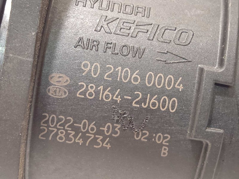 Recambio de caudalimetro para kia rio (yb) 1.0 tgdi cat referencia OEM IAM 281642J600  