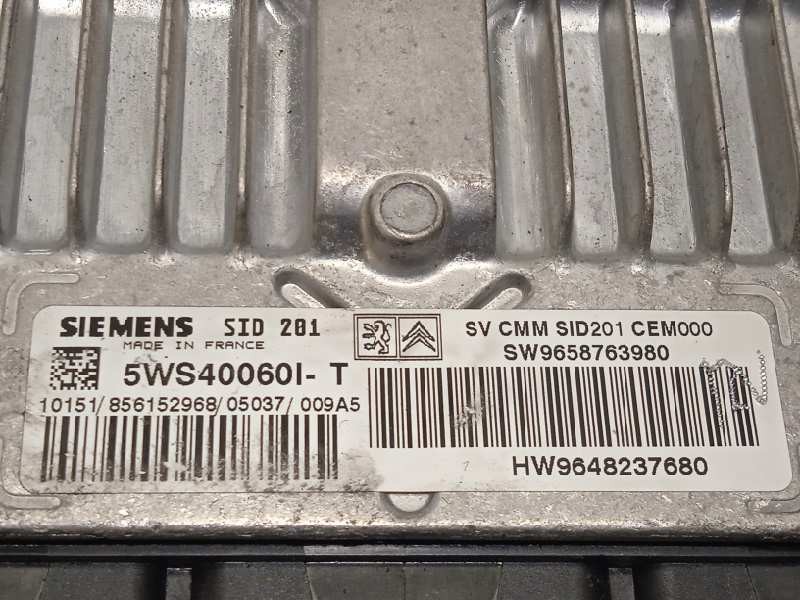 Recambio de centralita motor uce para peugeot 607 (s2) marfil pack referencia OEM IAM 9648237680 5WS40060IT 9658763980