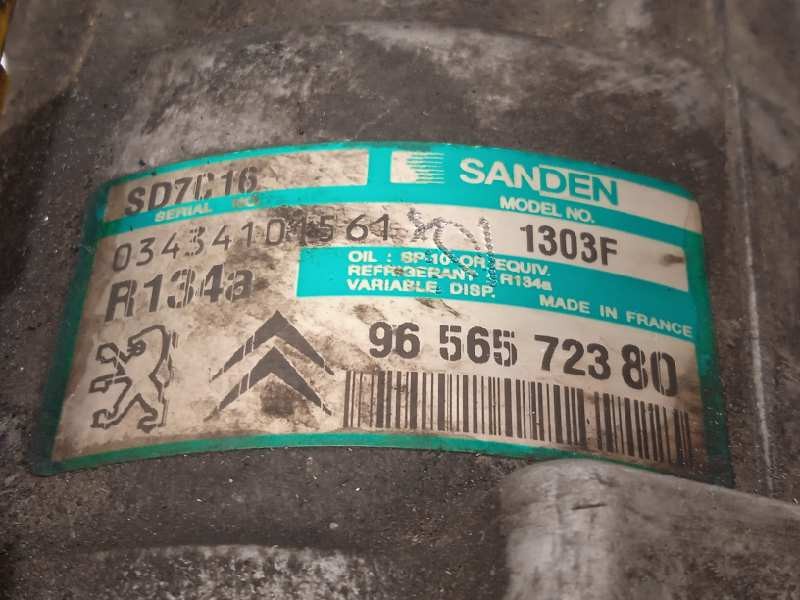 Recambio de compresor aire acondicionado para peugeot 607 (s2) marfil pack referencia OEM IAM 9656572380  