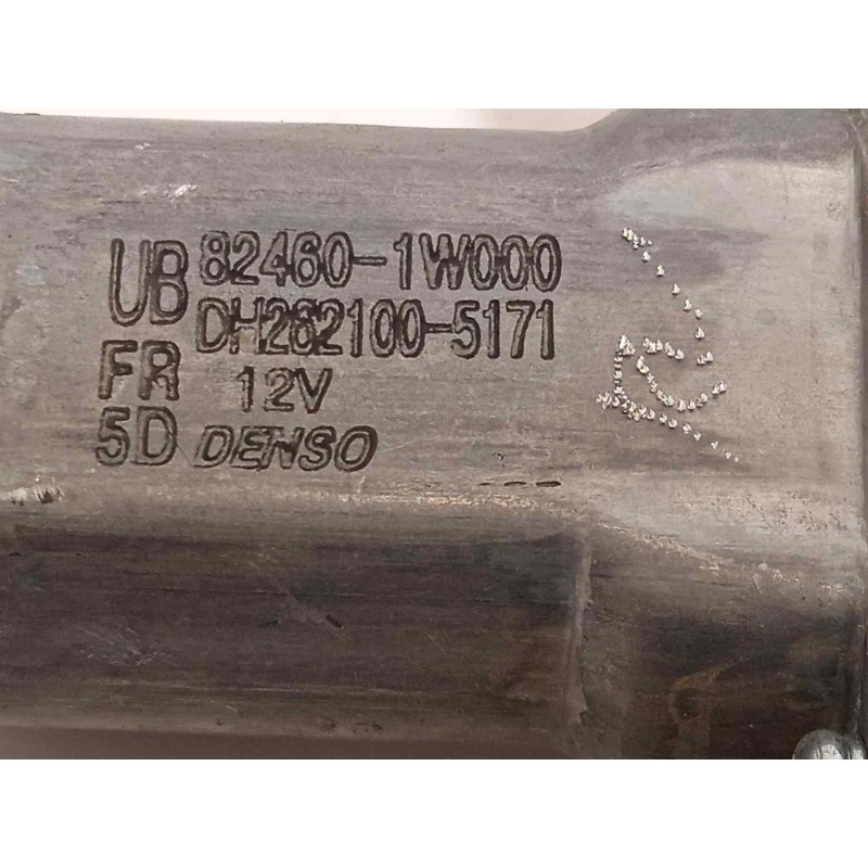 Recambio de elevalunas delantero derecho para kia rio drive referencia OEM IAM 824601W000  