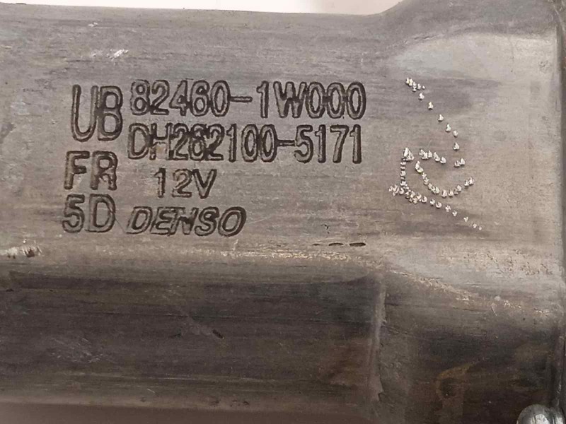 Recambio de elevalunas delantero derecho para kia rio drive referencia OEM IAM 824601W000  