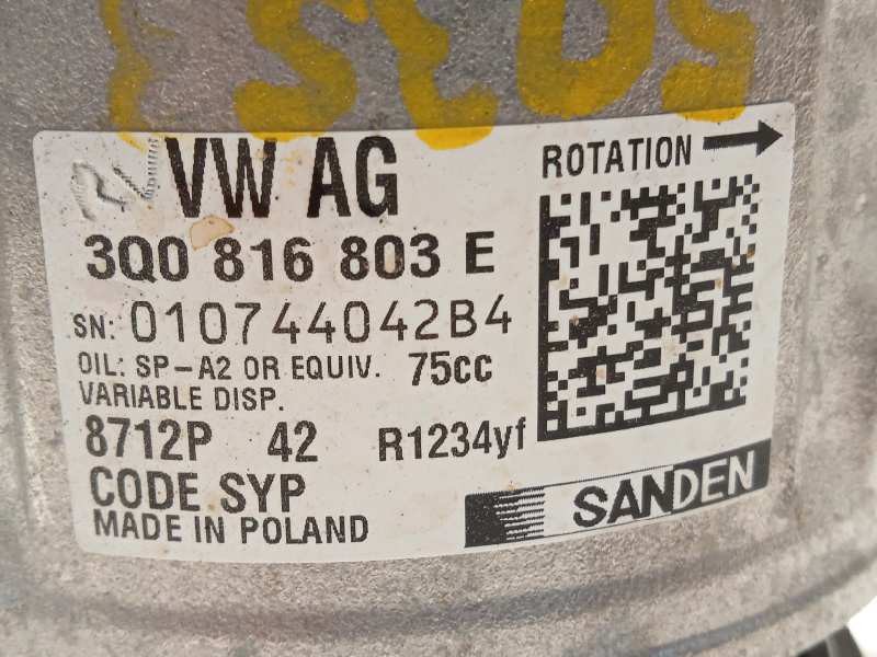 Recambio de compresor aire acondicionado para seat ibiza (kj1) style referencia OEM IAM 3Q0816803E  8712P