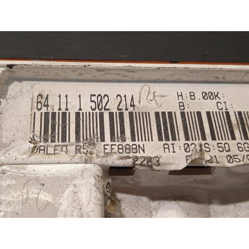 Recambio de mando calefaccion / aire acondicionado para mini mini (r50,r53) one d referencia OEM IAM 64111502214  