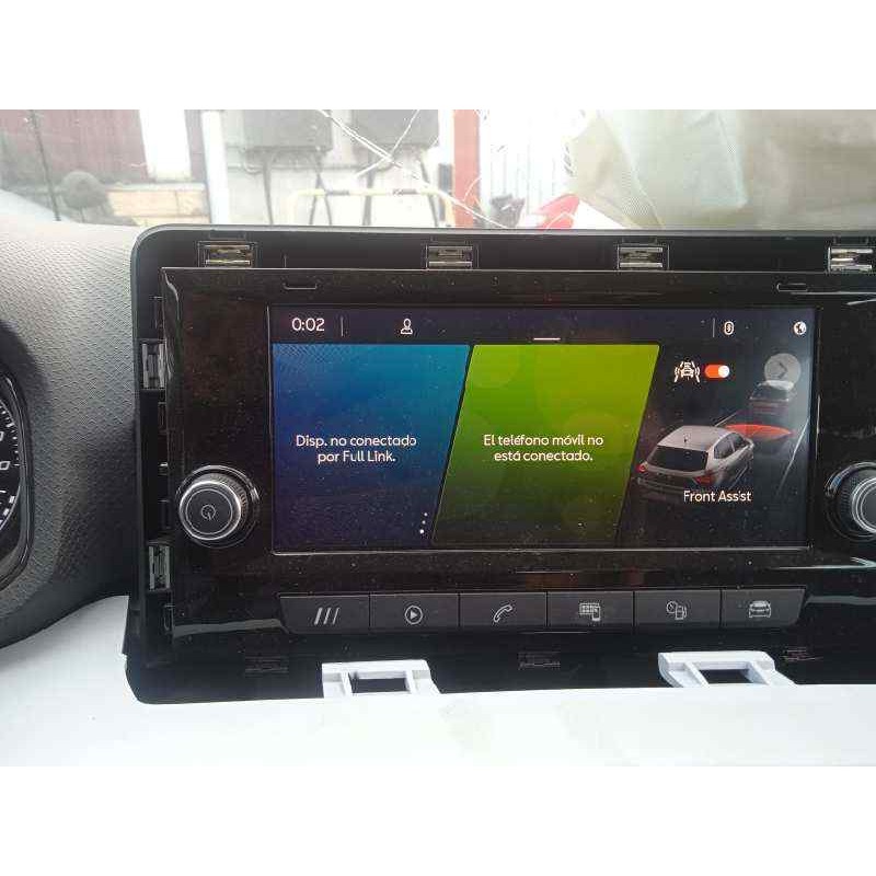 Recambio de pantalla multifuncion para seat ibiza (kj1) style referencia OEM IAM 5FJ035869BGVK  5FJ035869B