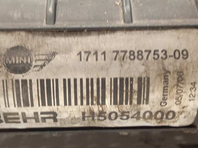 Recambio de radiador agua para mini mini (r50,r53) one d referencia OEM IAM 17117788753  