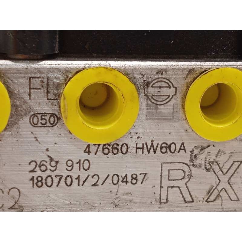 Recambio de abs para nissan qashqai (j11) acenta referencia OEM IAM 47660HW60A 2265106455 269910