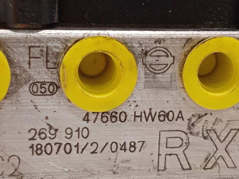 Recambio de abs para nissan qashqai (j11) acenta referencia OEM IAM 47660HW60A 2265106455 269910