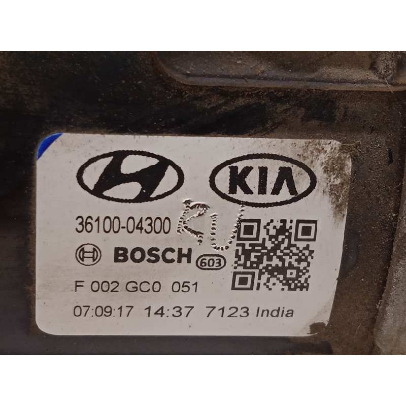 Recambio de motor arranque para kia picanto (ja) 1.0 cat referencia OEM IAM 3610004300  F002GC0051