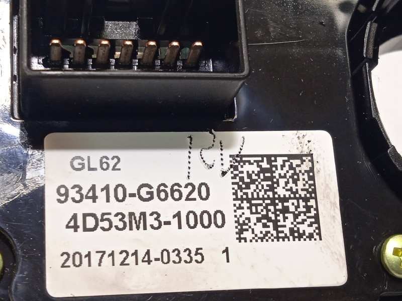 Recambio de mando luces para kia picanto (ja) 1.0 cat referencia OEM IAM 93410G6620  