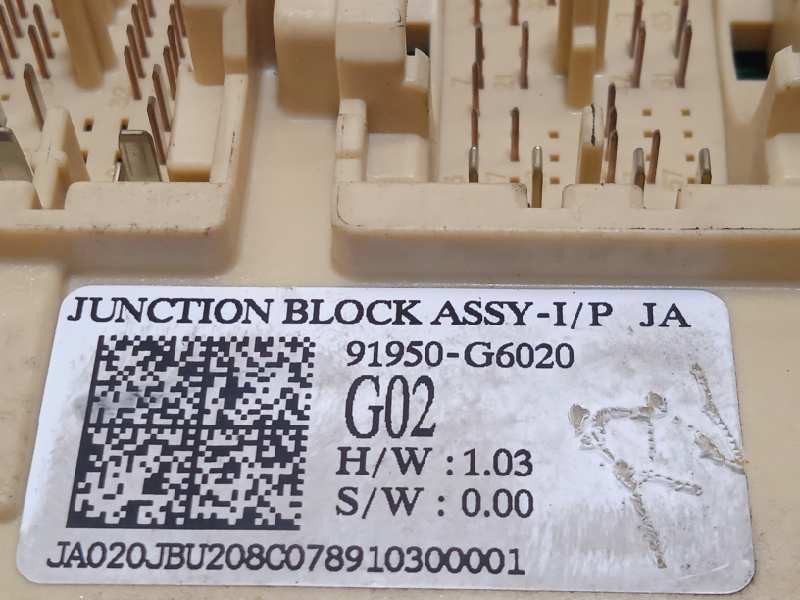 Recambio de caja reles / fusibles para kia picanto (ja) 1.0 cat referencia OEM IAM 91950G6020  