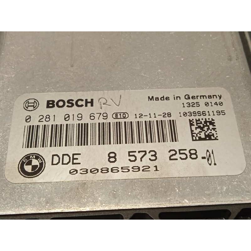 Recambio de centralita motor uce para bmw serie 1 lim. (f20) 118d referencia OEM IAM 8573258  0281019679