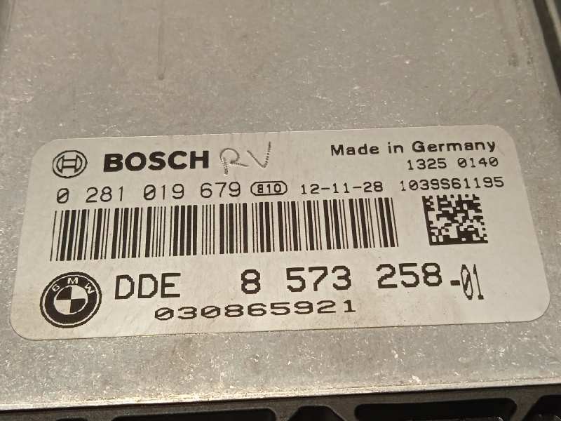 Recambio de centralita motor uce para bmw serie 1 lim. (f20) 118d referencia OEM IAM 8573258  0281019679