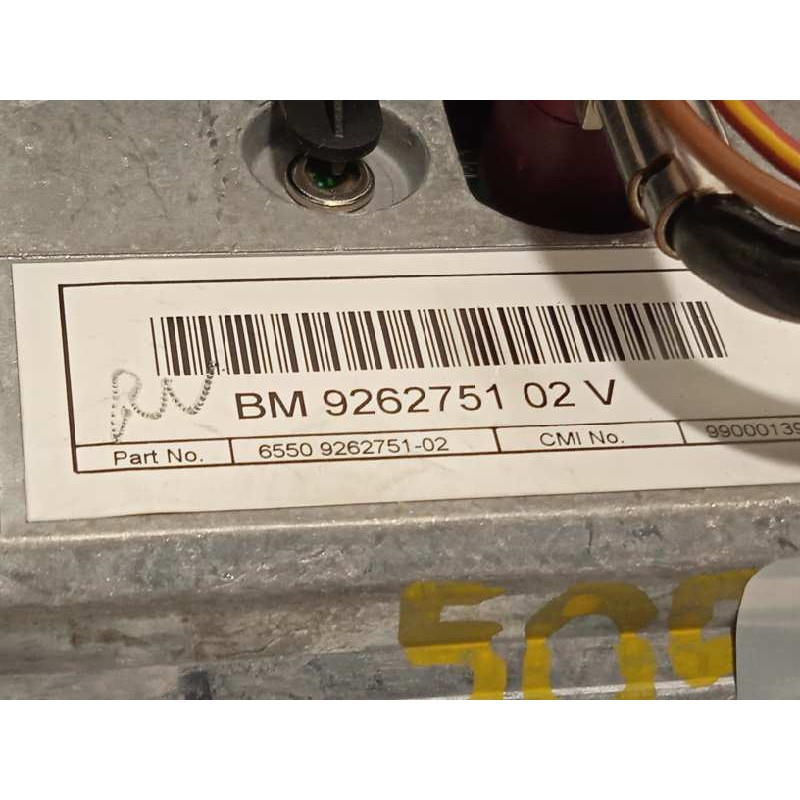 Recambio de pantalla multifuncion para bmw serie 1 lim. (f20) 118d referencia OEM IAM 9262751  65509262751