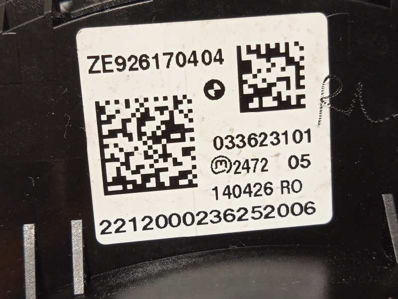 Recambio de mando multifuncion para bmw serie 1 lim. (f20) 118d referencia OEM IAM 9261704  65829261704